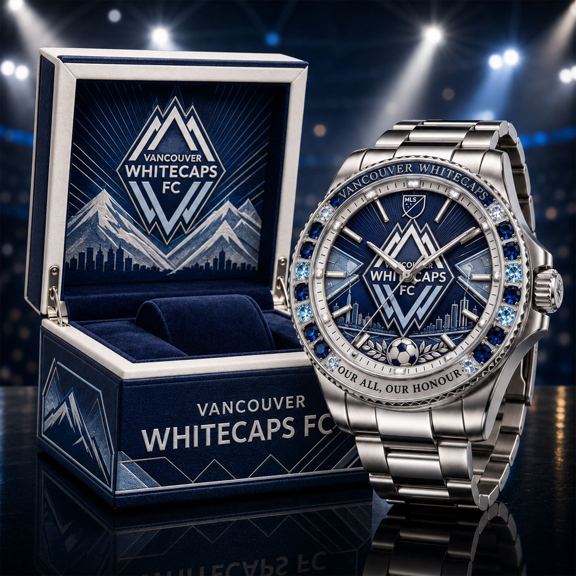 VW Premium Stainless Steel Watch TNSM