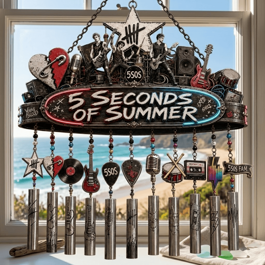 Premium 5SOS Wind Chime TTNL