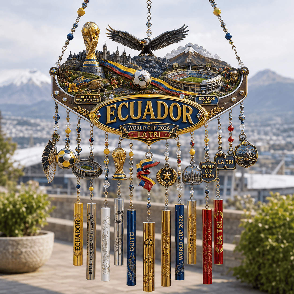 Premium ECDF Wind Chime HQH