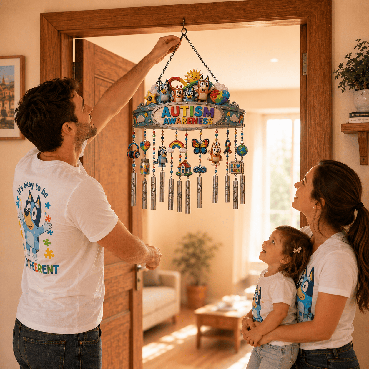 Premium BLU Wind Chime TNSM