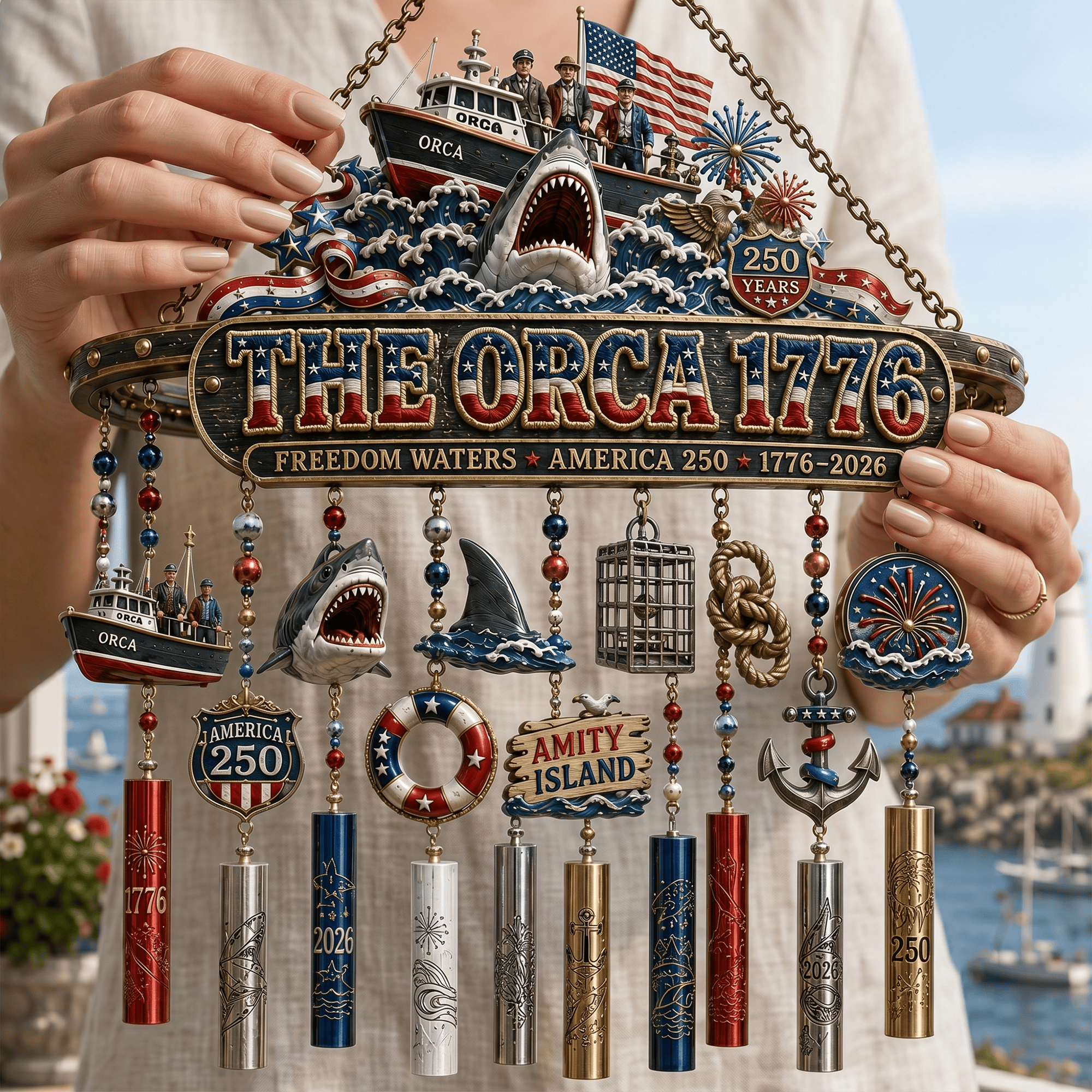 Premium JAWS Wind Chime LNTH