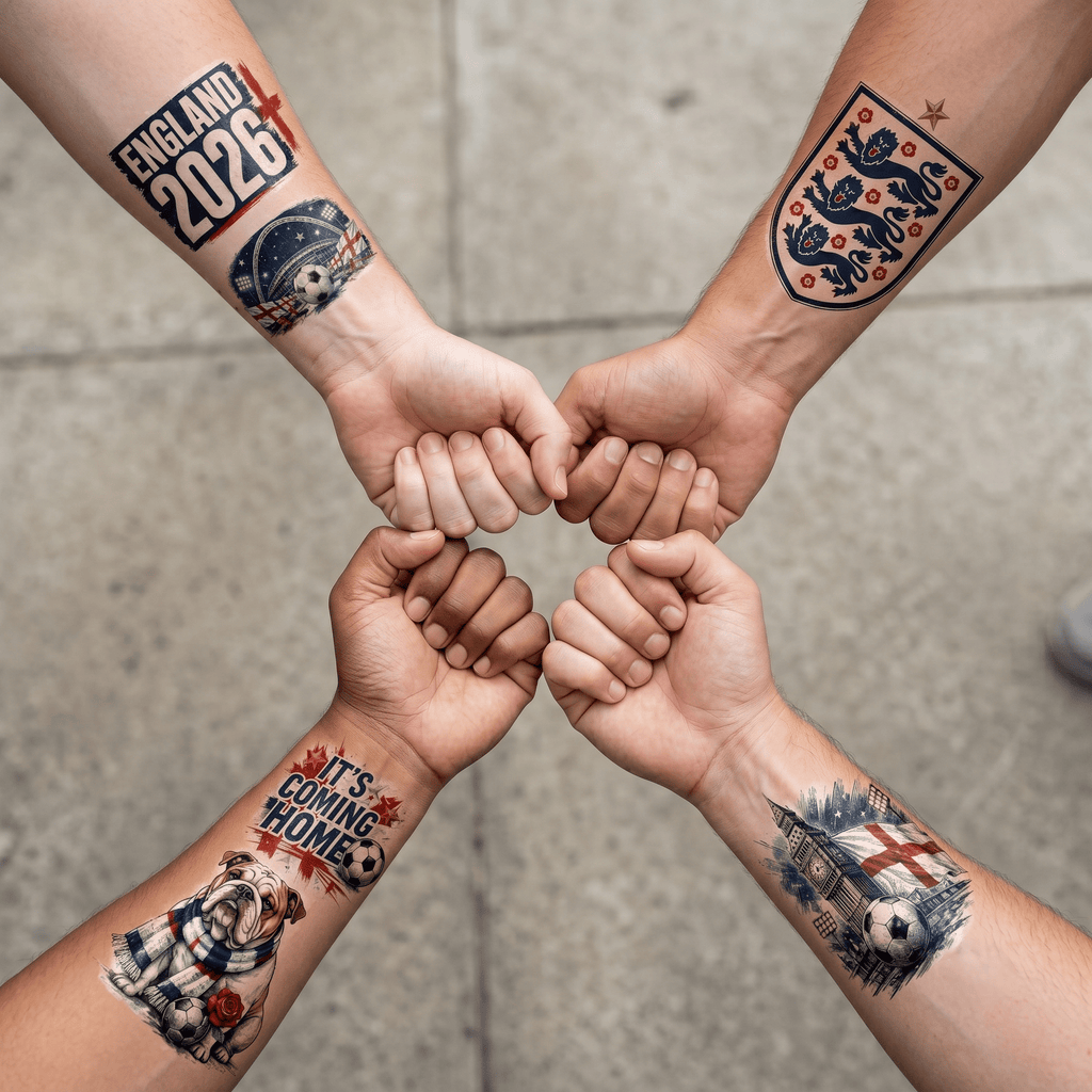 ENG Premium Temporary Tattoo HTTT