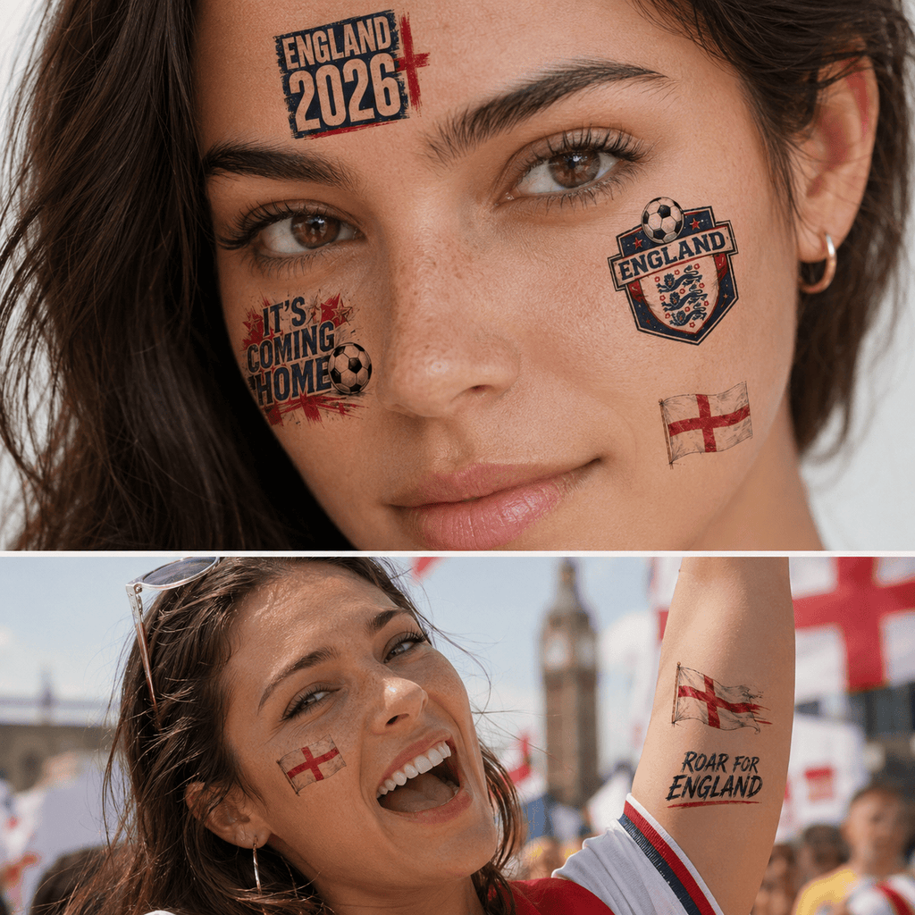 ENG Premium Temporary Tattoo HTTT
