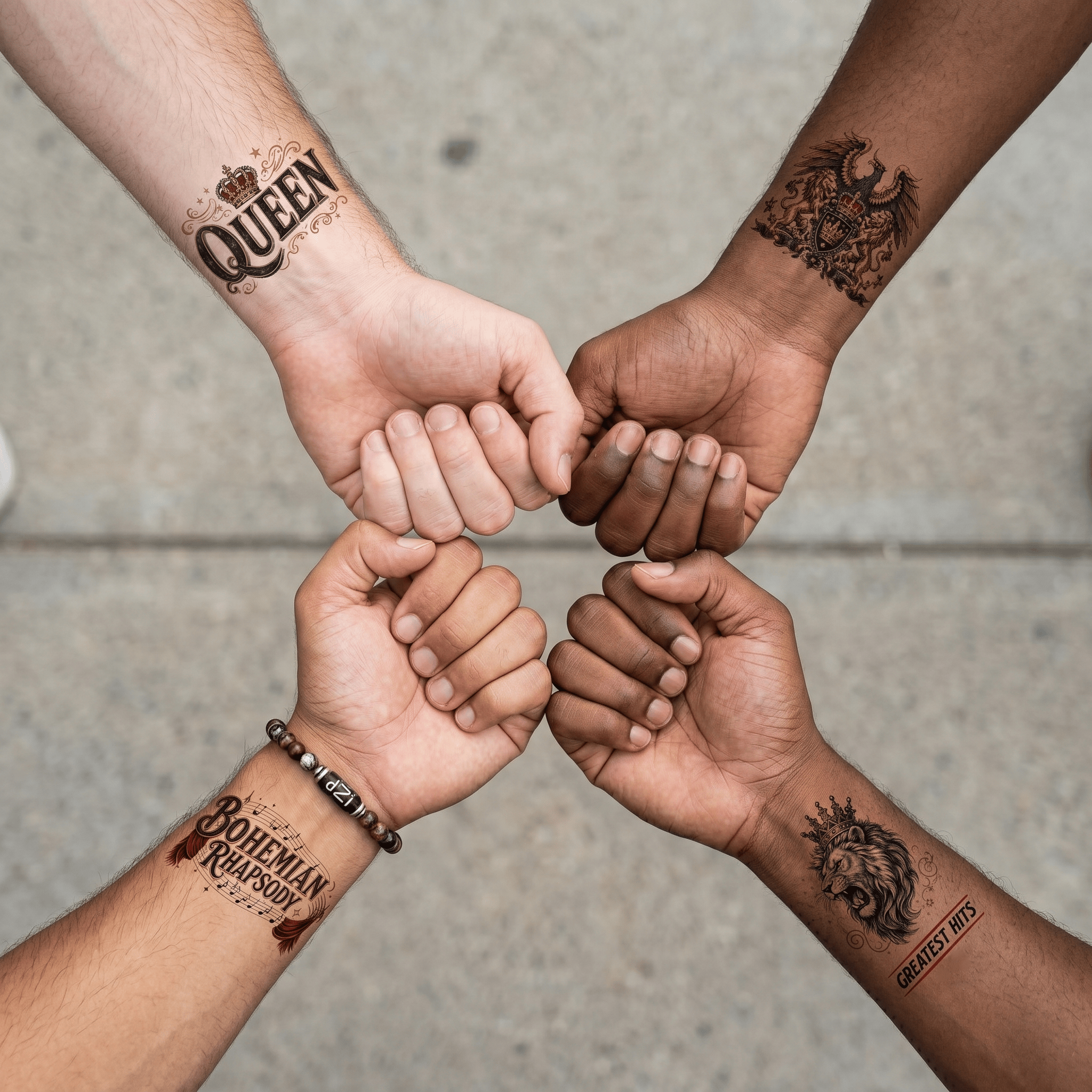 QNN Premium Temporary Tattoo HTTT