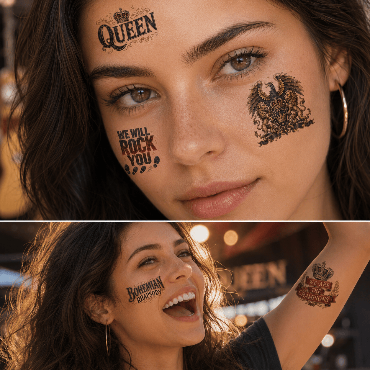 QNN Premium Temporary Tattoo HTTT