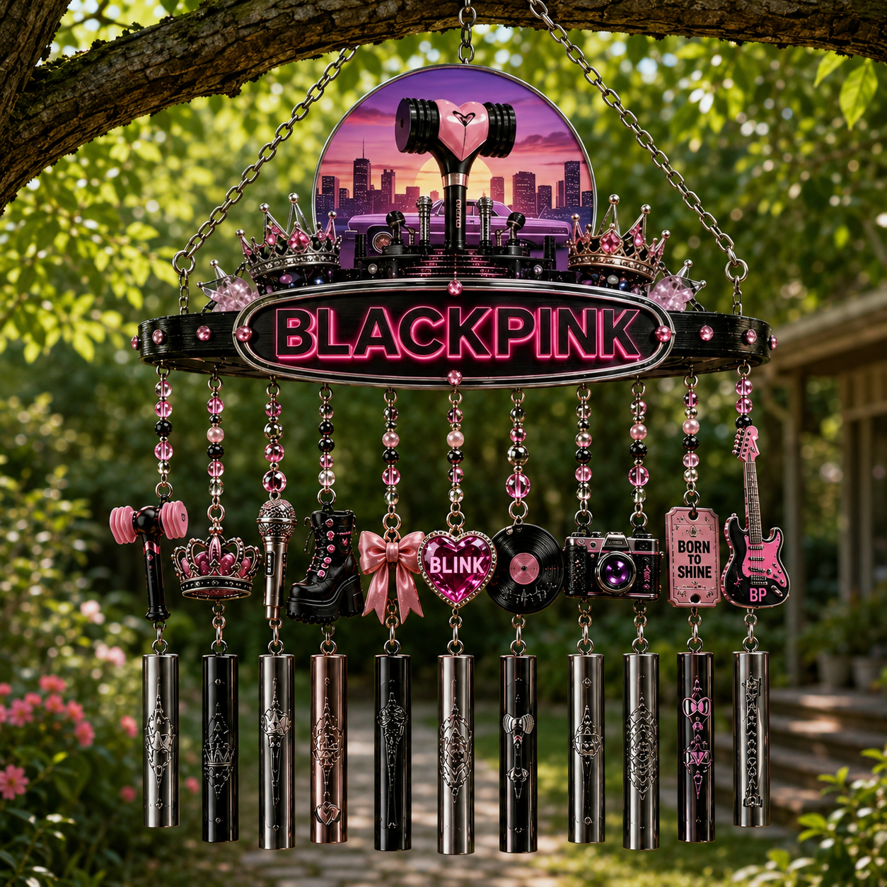 Premium BLPK Wind Chime PDL