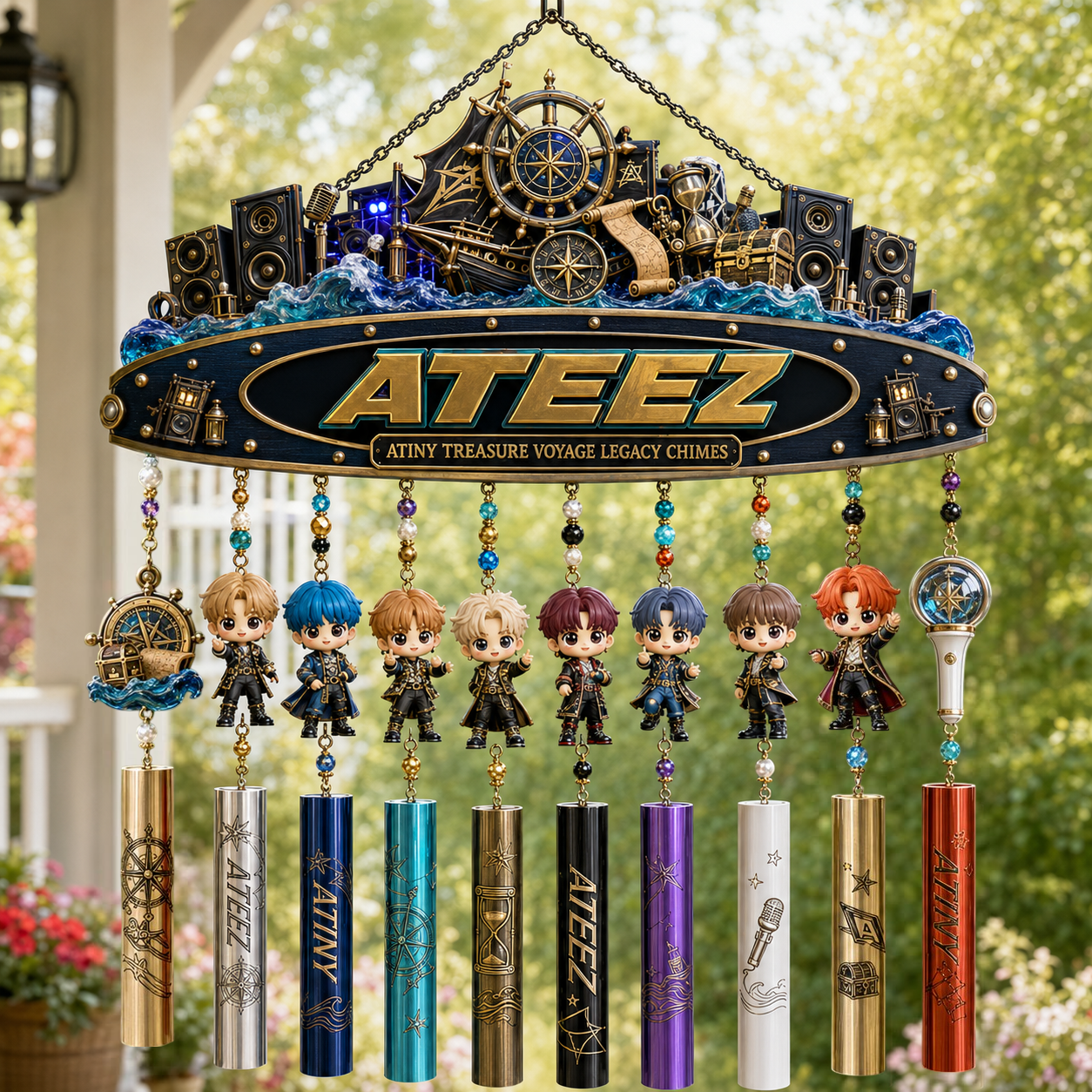 Premium ATEEZ Wind Chime TTNL