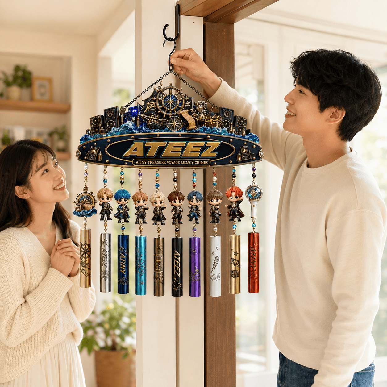 Premium ATEEZ Wind Chime TTNL