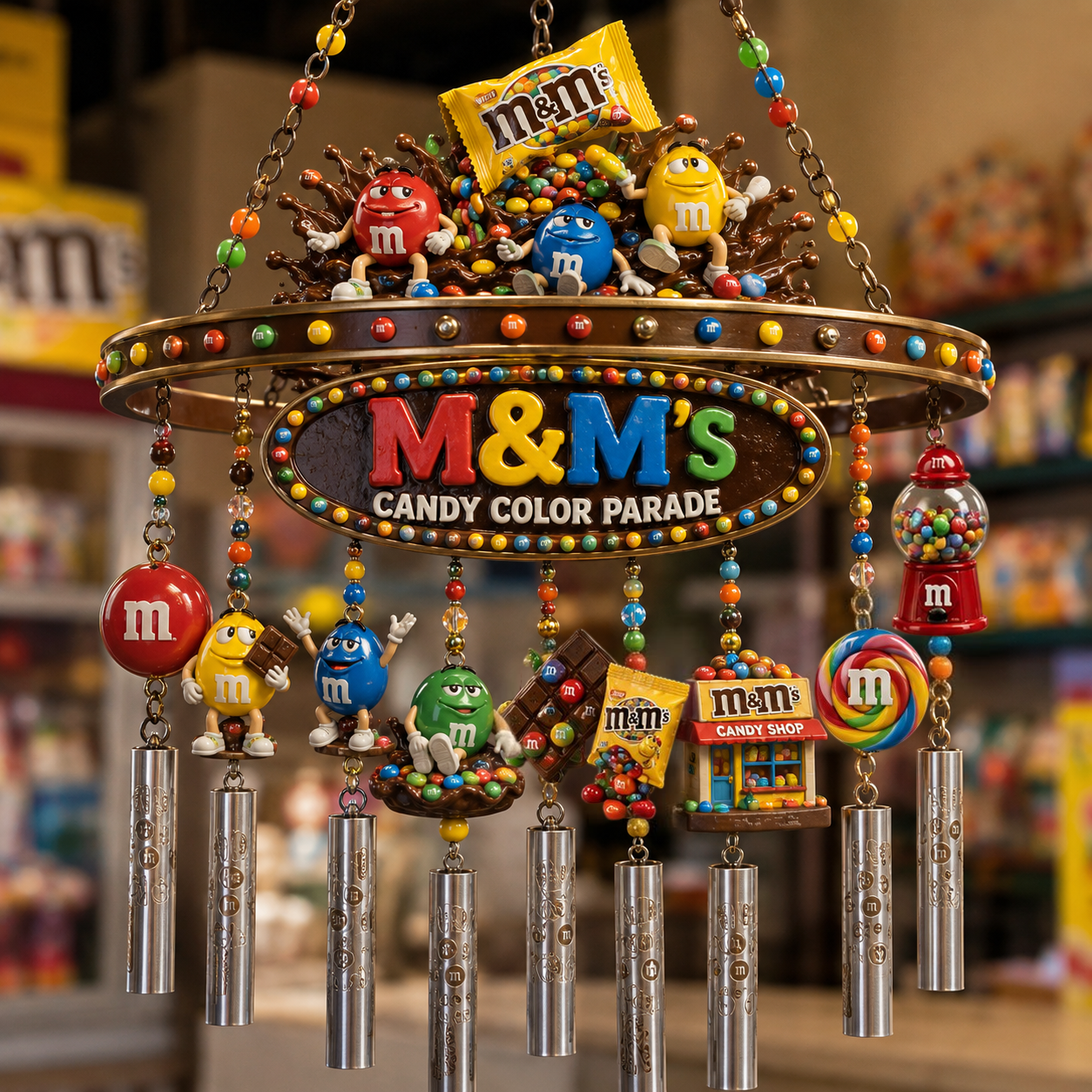 Premium M&M Wind Chime PDL