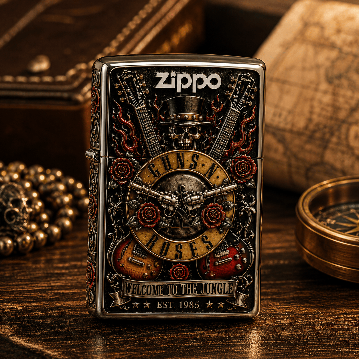 Premium GNR Zippo Lighter PDL