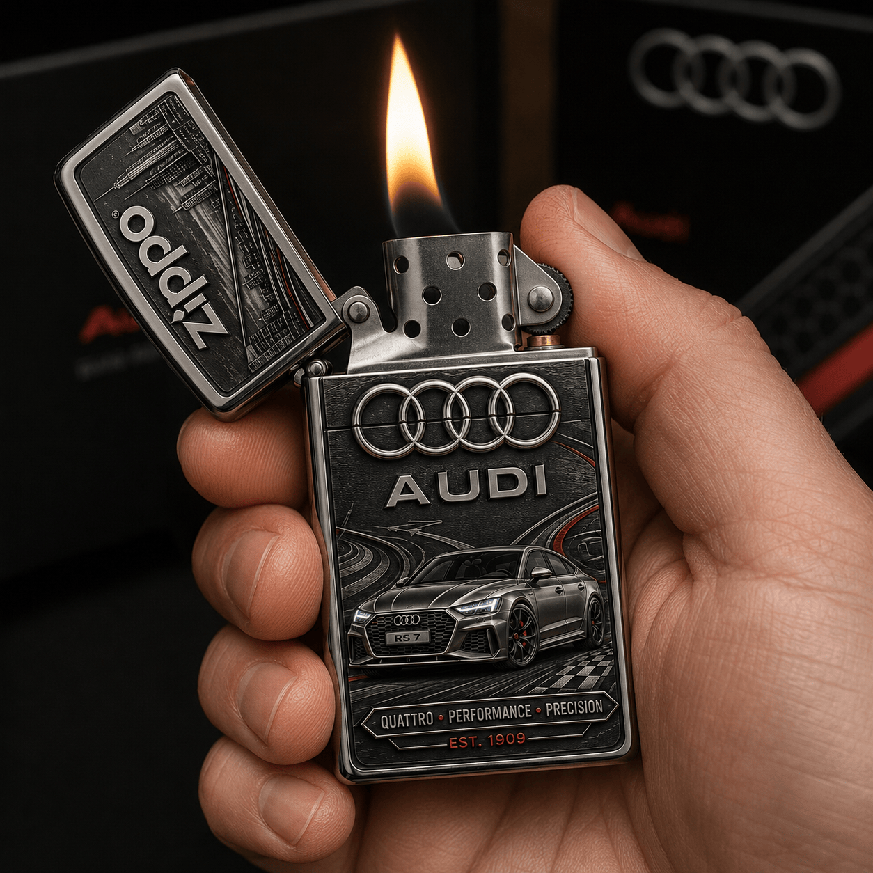 Premium AUD Zippo Lighter PDL