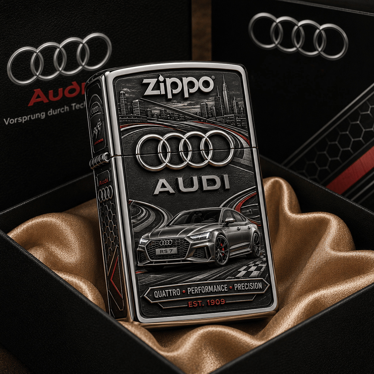 Premium AUD Zippo Lighter PDL