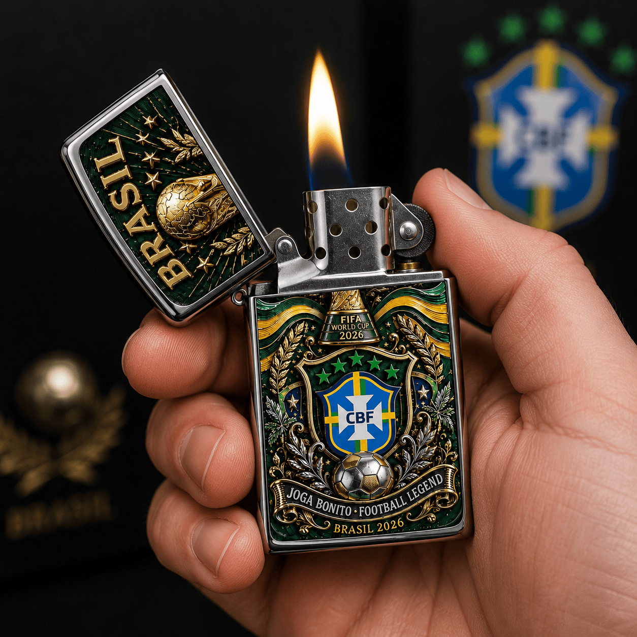Premium BRZ Zippo Lighter PDL