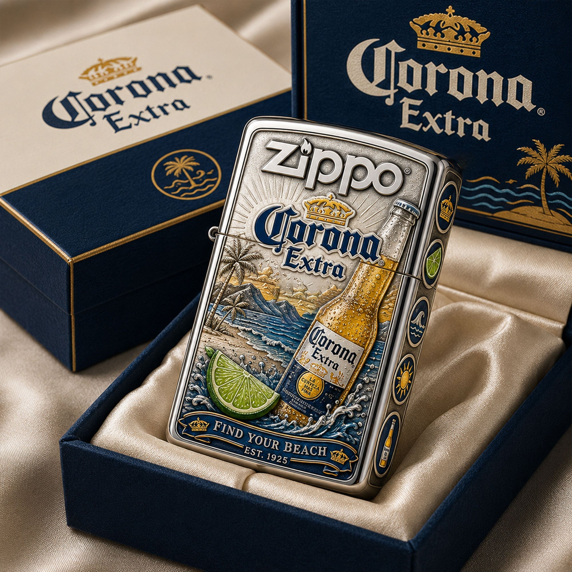 Premium CRNB Zippo Lighter TNSM