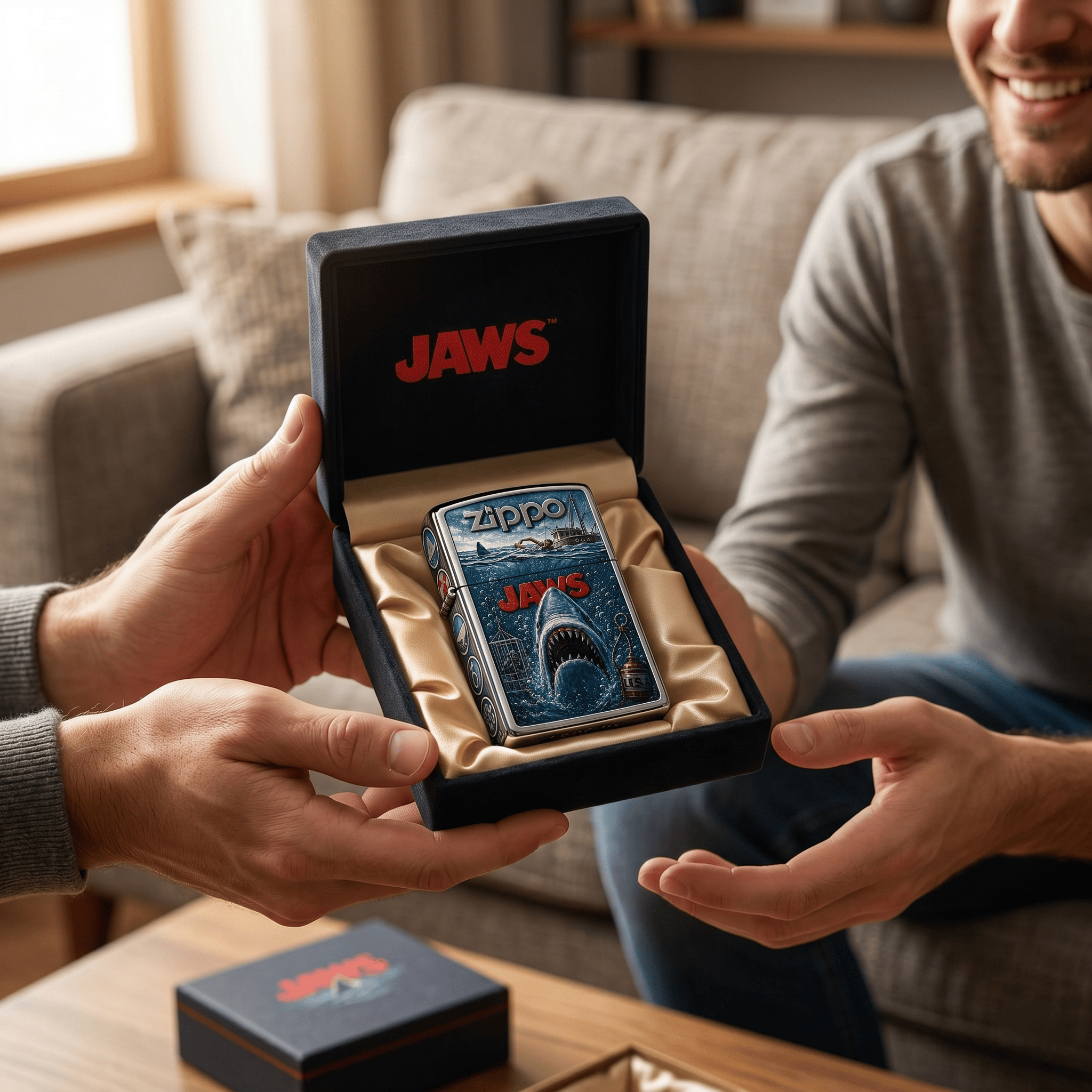 Premium JAWS Zippo Lighter TNSM