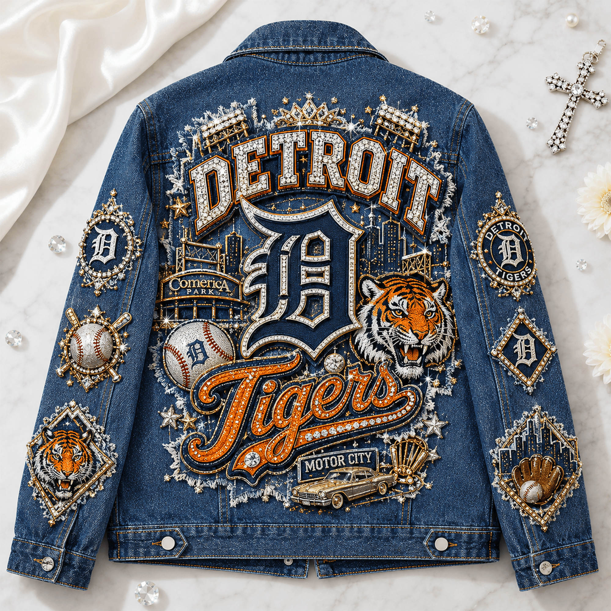 Premium DTG Denim Jacket LNTH