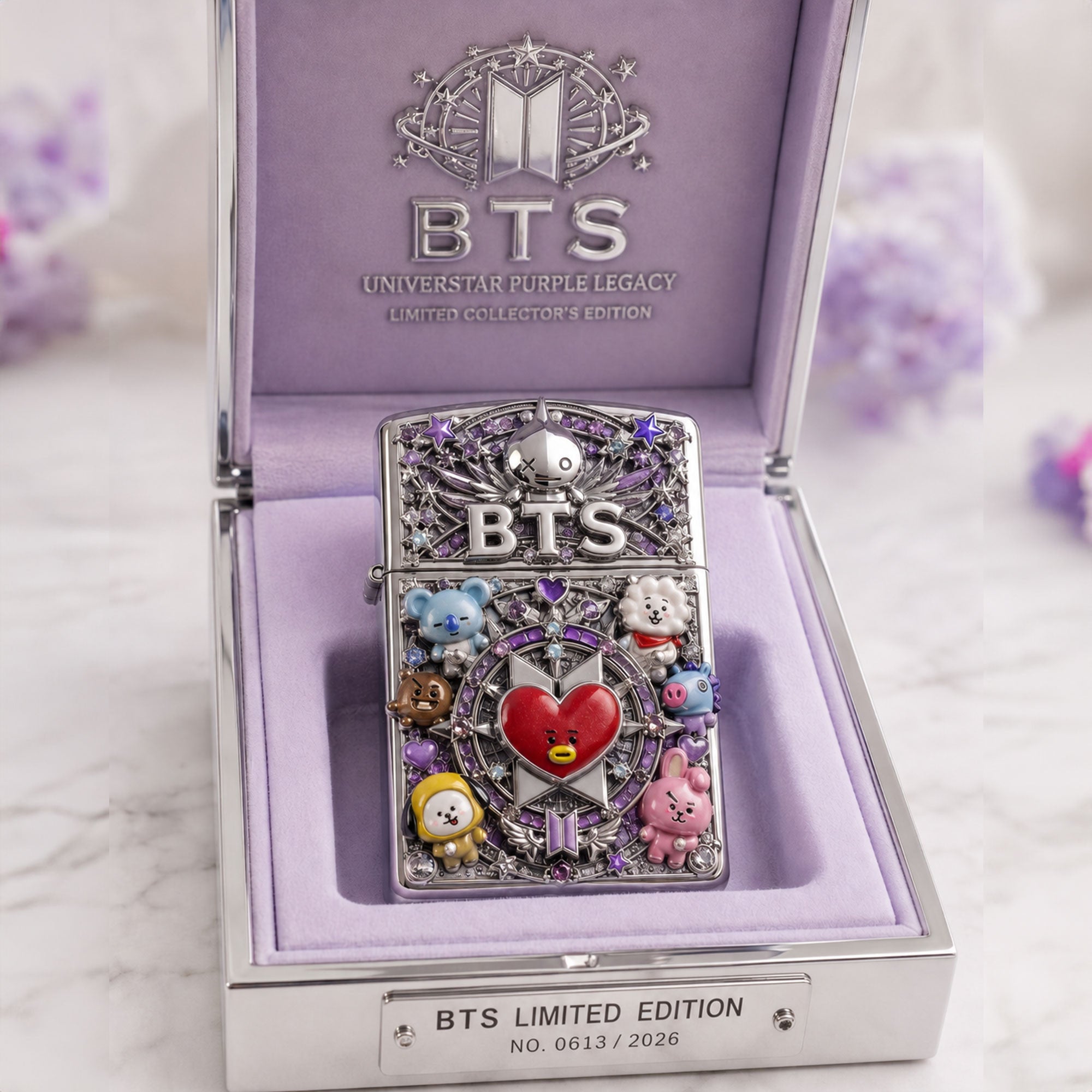 Premium BTS Zippo Lighter HTTT