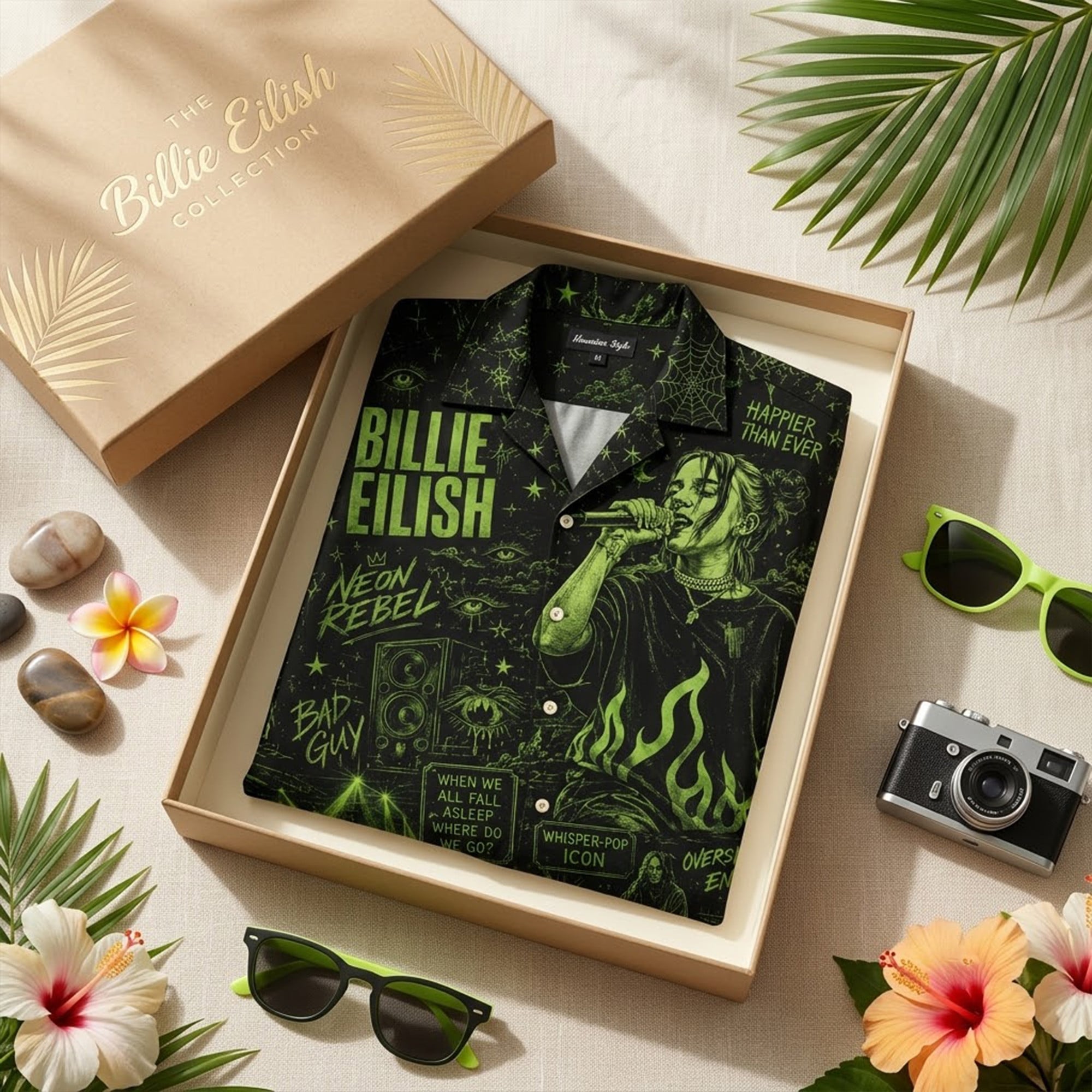 PREMIUM BLE HAWAIIAN SHIRT HQH