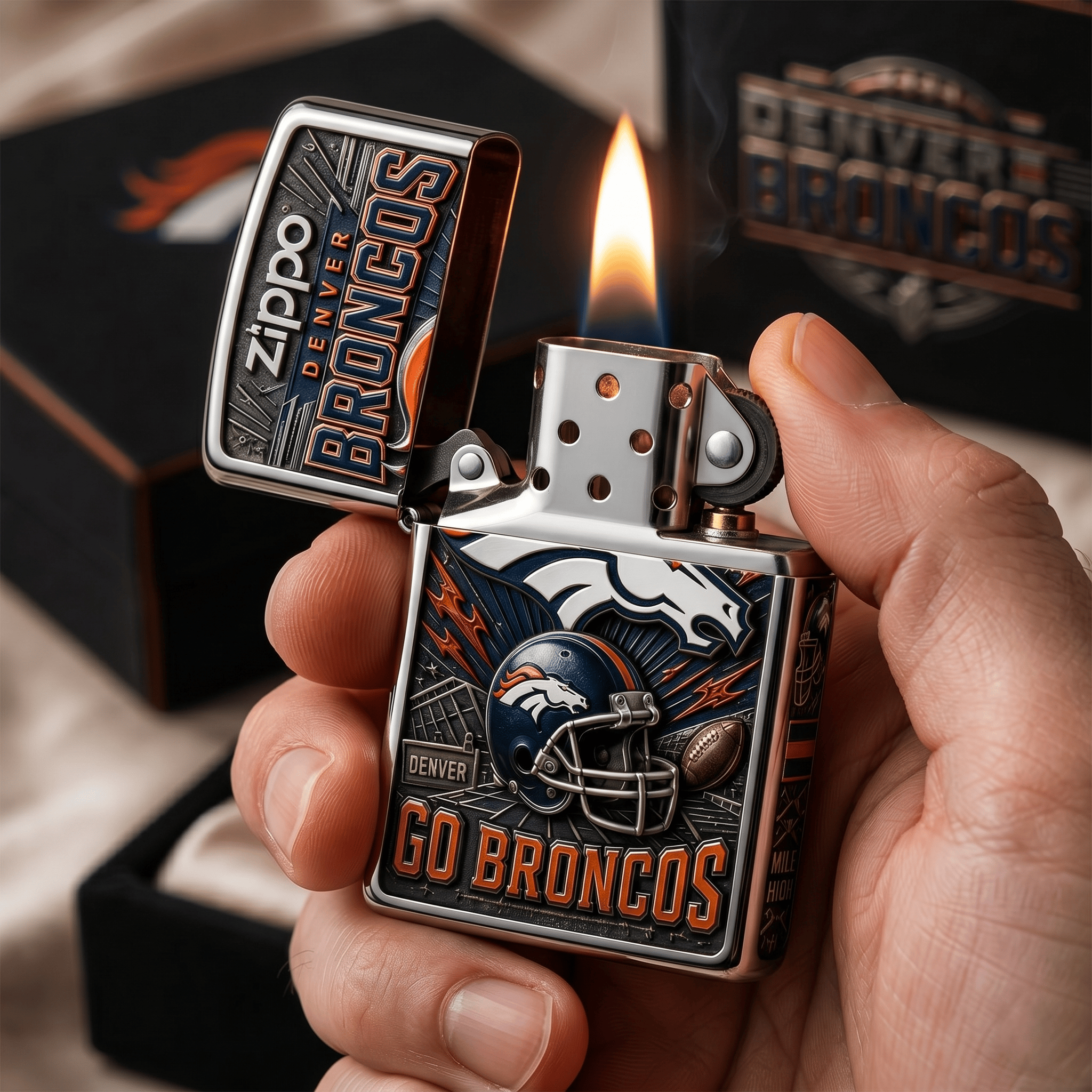 Premium DVBC Zippo Lighter TNSM