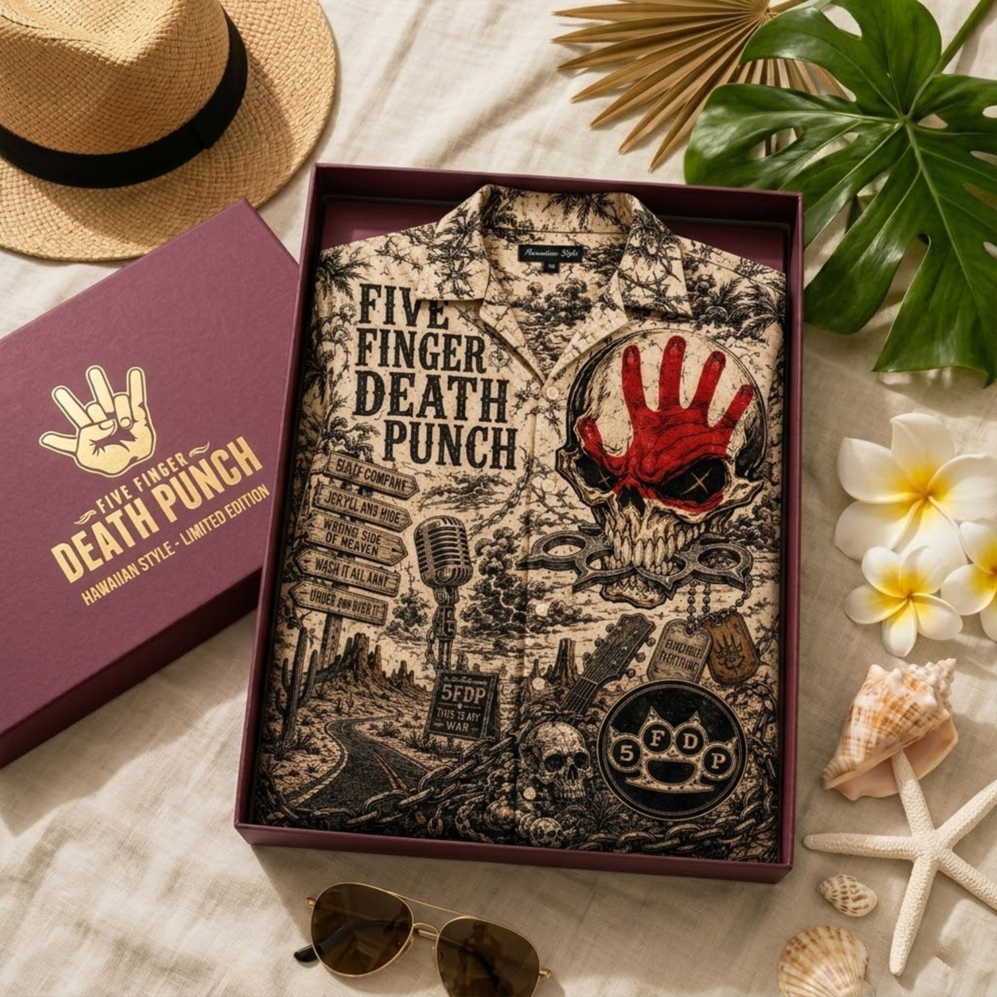 PREMIUM FFDP HAWAIIAN SHIRT TTNL