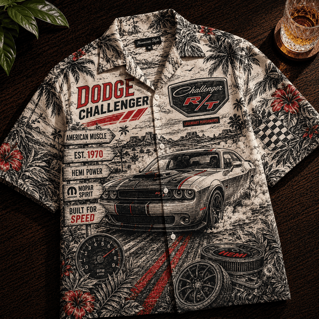 PREMIUM DGCG HAWAIIAN SHIRT LNTH