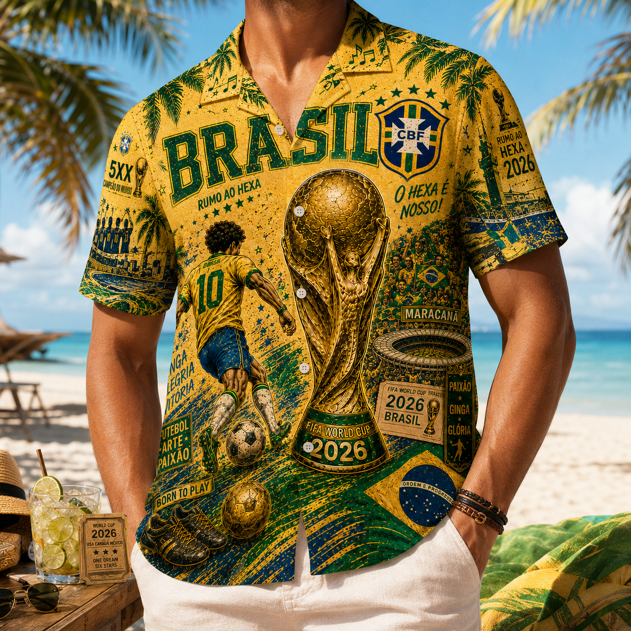 PREMIUM BRZ HAWAIIAN SHIRT PDL