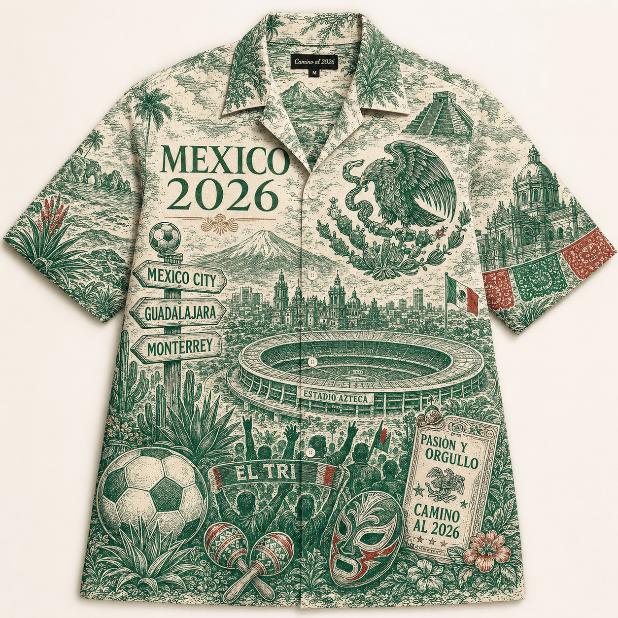 PREMIUM MXC HAWAIIAN SHIRT NPL