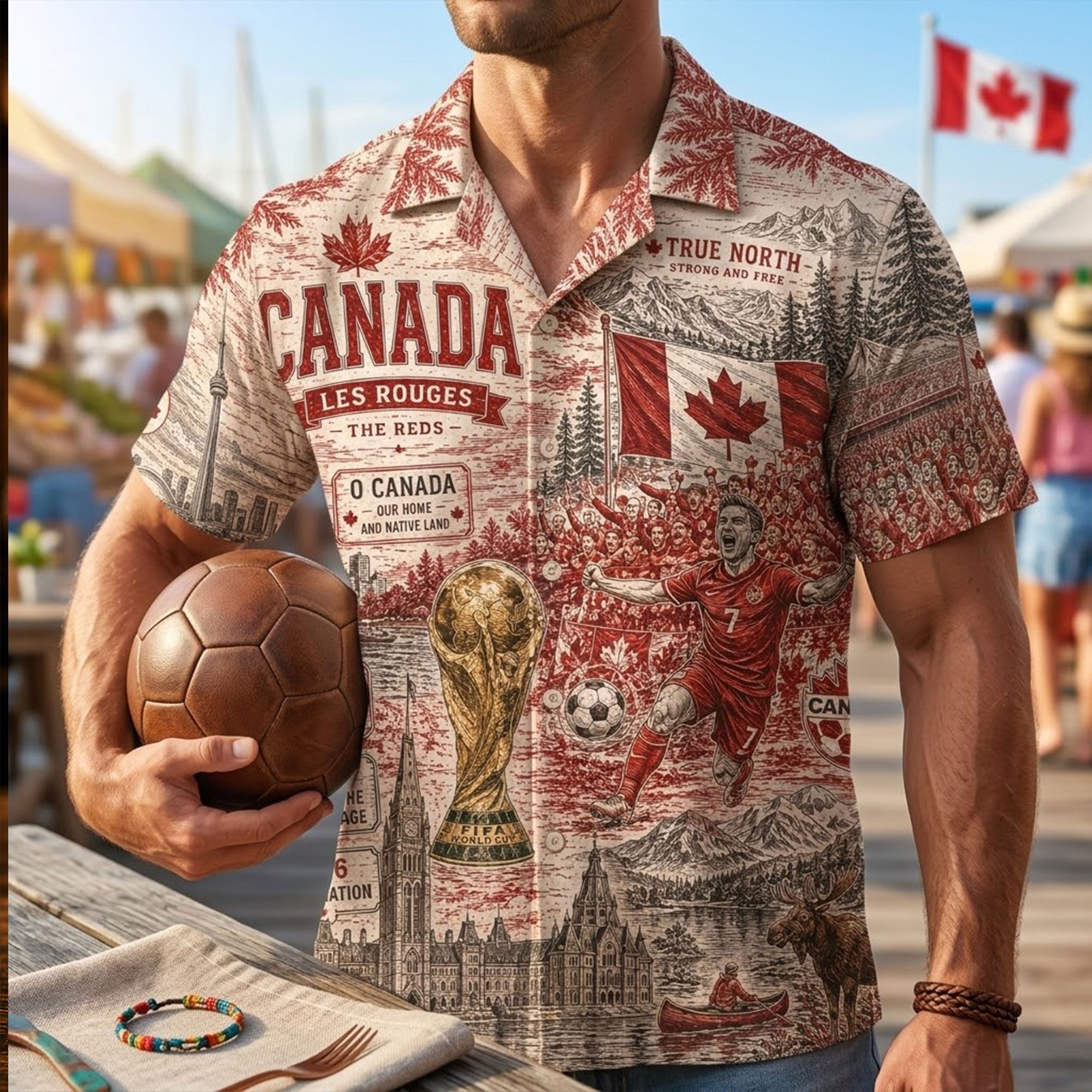 PREMIUM CND HAWAIIAN SHIRT HQH