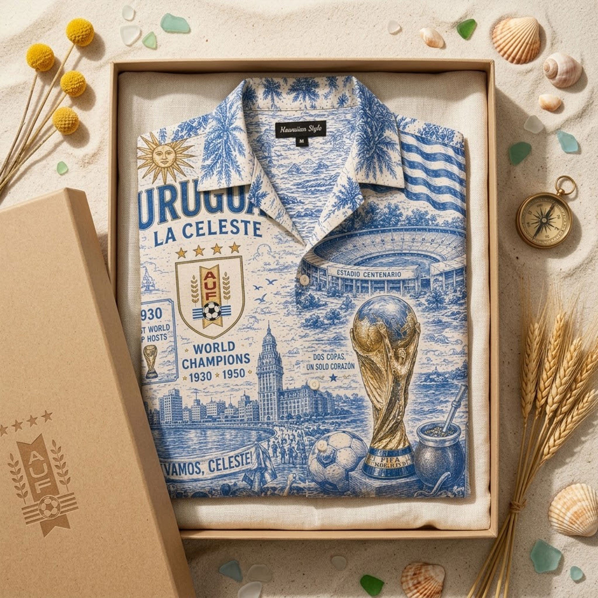 PREMIUM AUF HAWAIIAN SHIRT HQH
