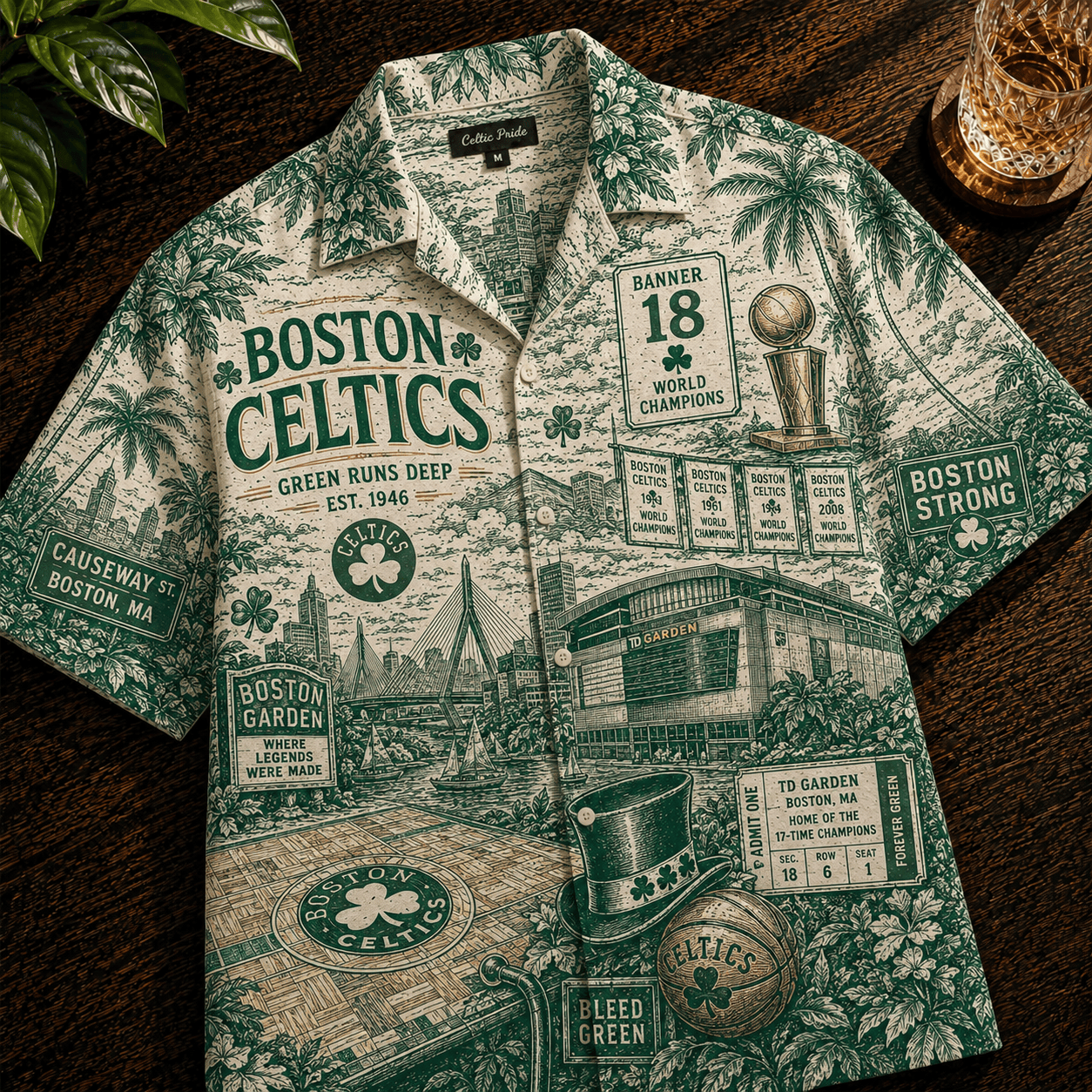 PREMIUM BNCS HAWAIIAN SHIRT TTNL