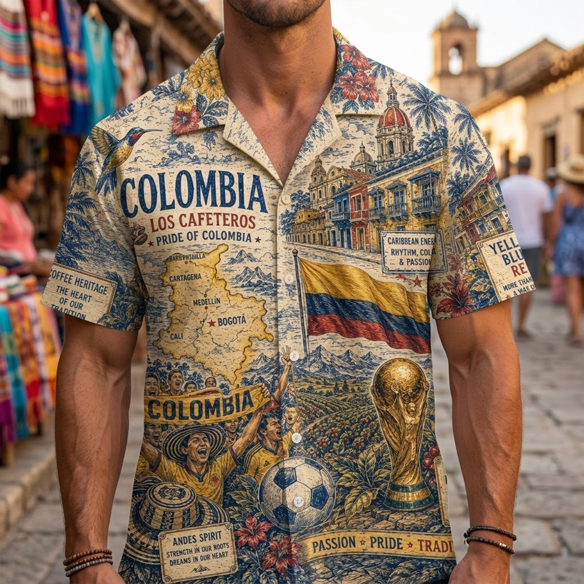 PREMIUM CLOM HAWAIIAN SHIRT HQH