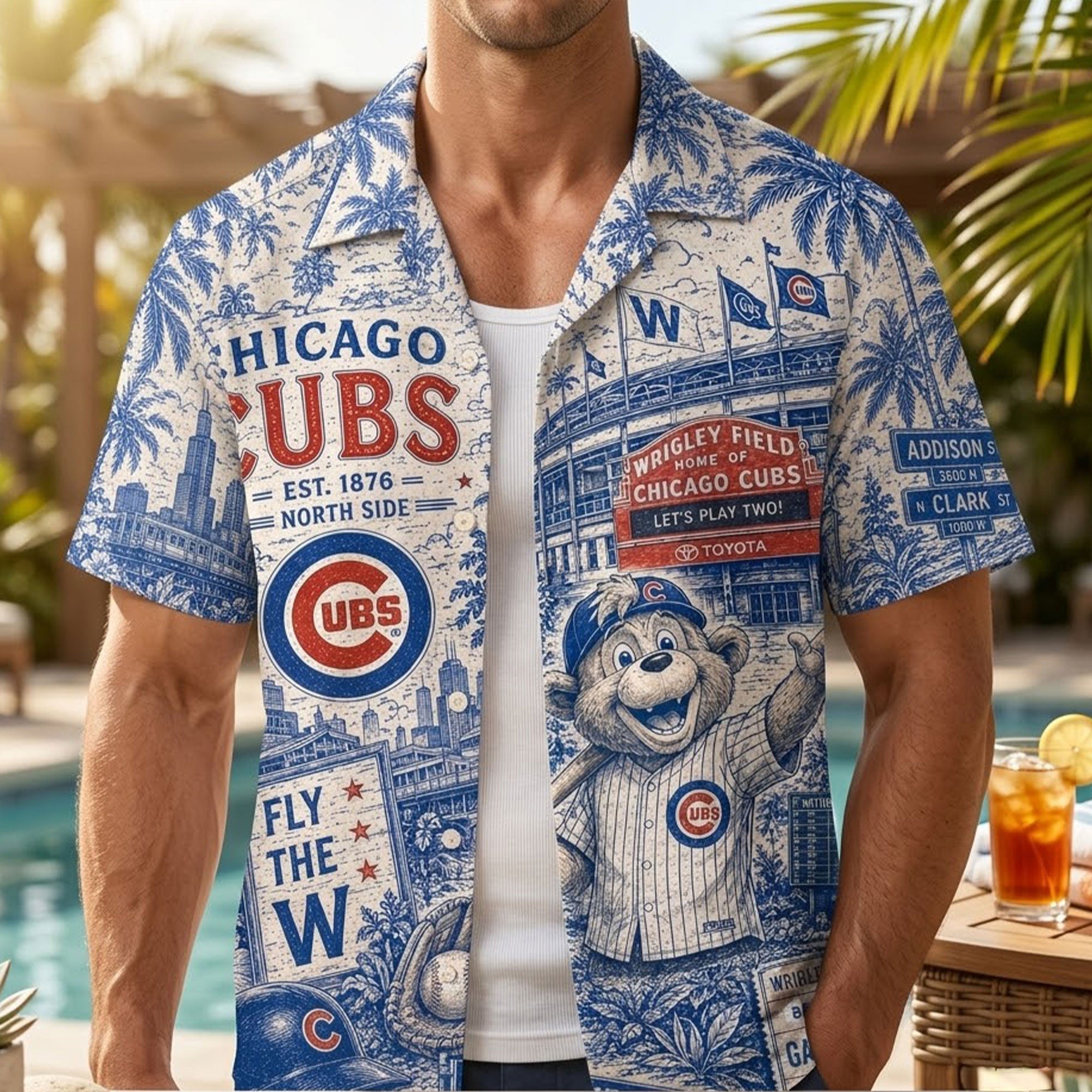 PREMIUM CCC HAWAIIAN SHIRT HQH