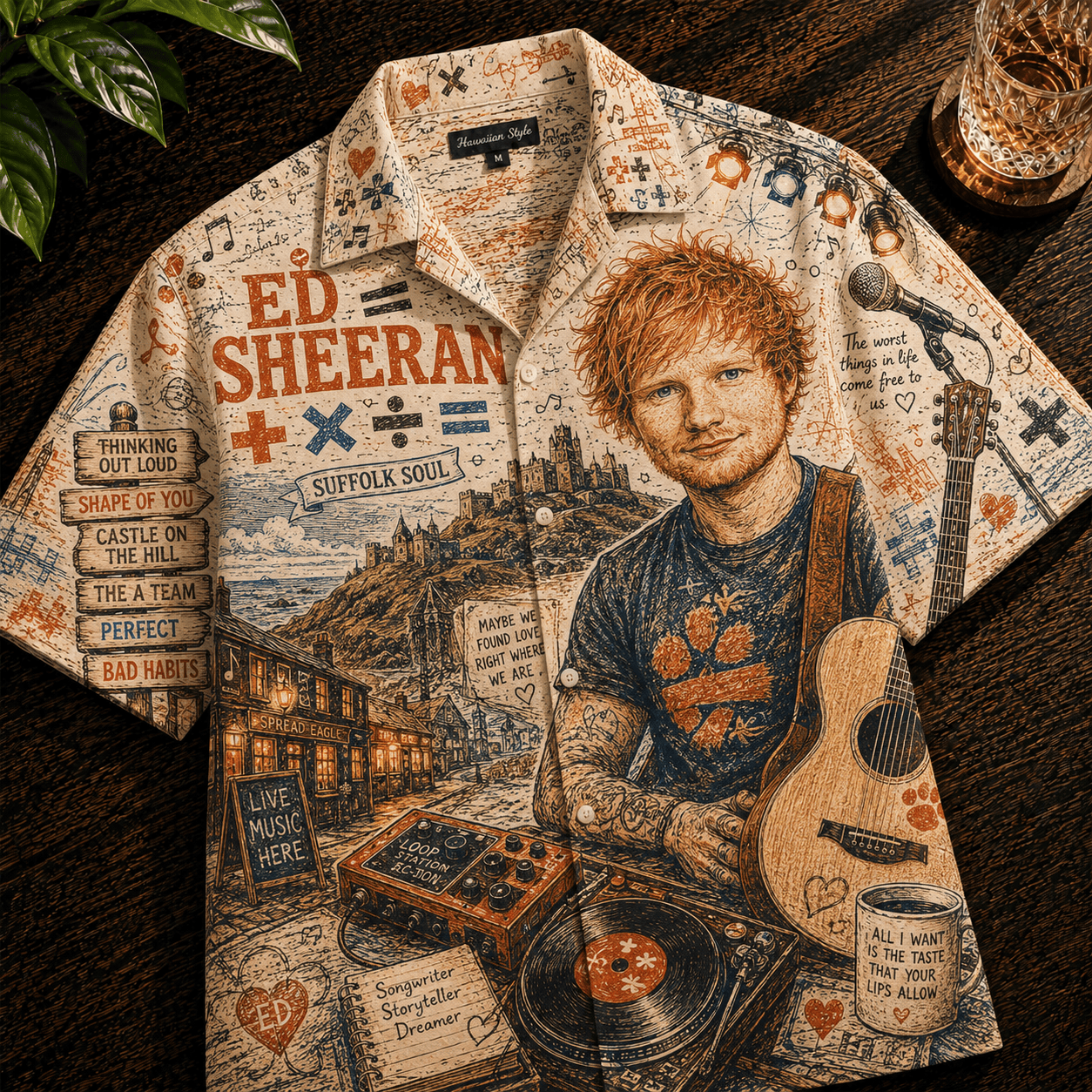 PREMIUM EDSR HAWAIIAN SHIRT HQH